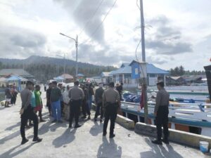 Jamin Keamanan Aktivitas Warga, Satsamapta Polres Touna Intensifkan Patroli Dialogis