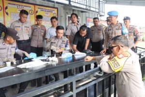 Wujudkan Internal Zero Narkoba, 59 Personel Polres Touna Jalani Tes Urine