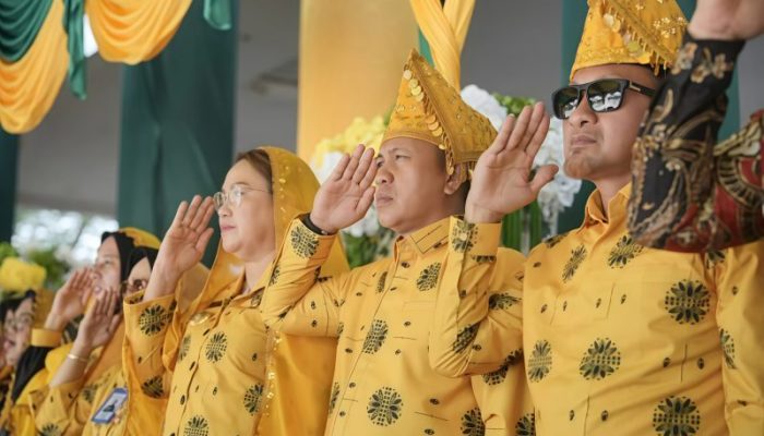 Pererat Silaturahmi Antar Daerah, Bupati Ilham Lawidu Hadiri HUT ke-24 Parimo